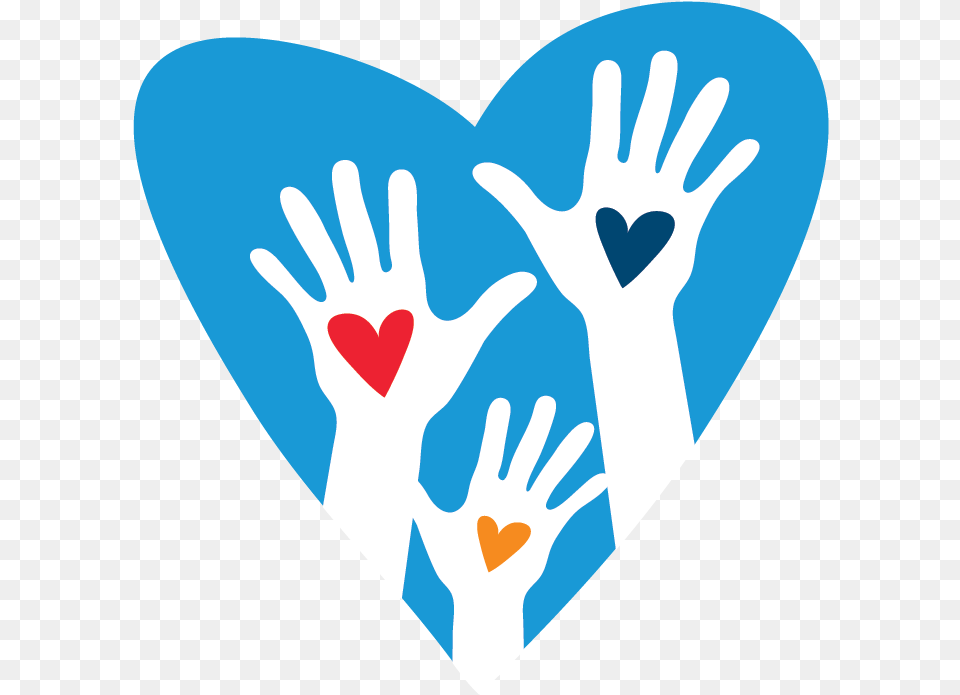Heart Hands Logo Design Hand With Heart Clipart, Person Free Transparent Png