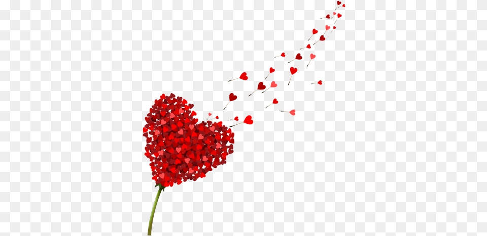 Heart Hd Background D Mini Hearts, Flower, Petal, Plant, Rose Free Transparent Png