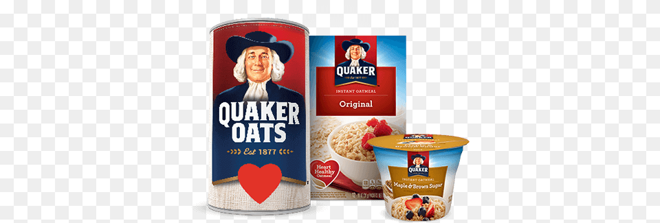Heart Health Quaker Oats, Adult, Female, Person, Woman Free Png Download