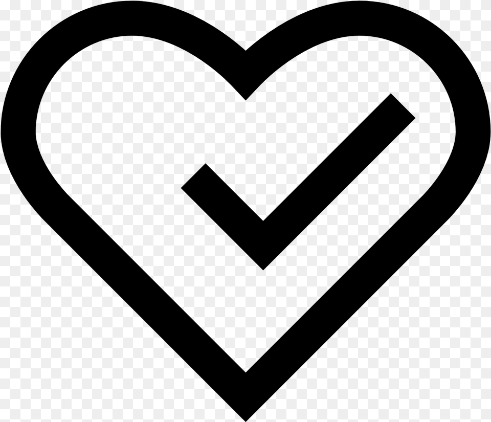 Heart Health1600 Heart Health Icon, Gray Png Image