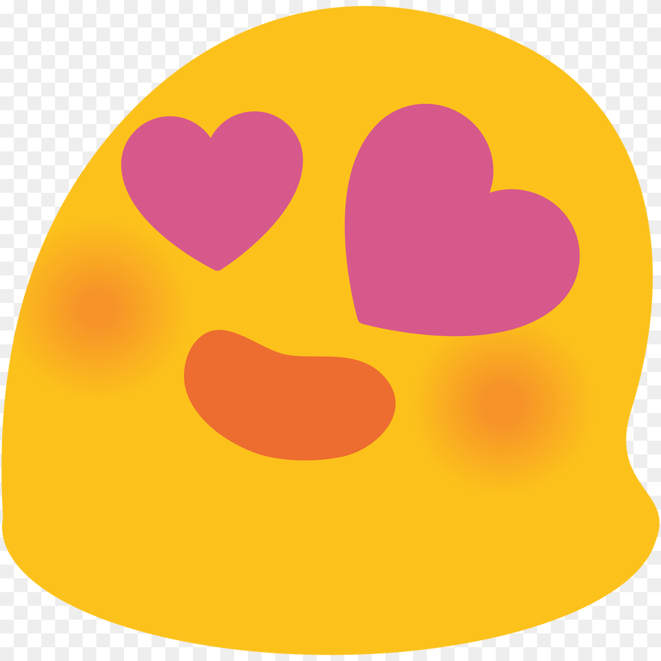Heart Heart Eyes Android Emoji, Clothing, Hat, Disk Png