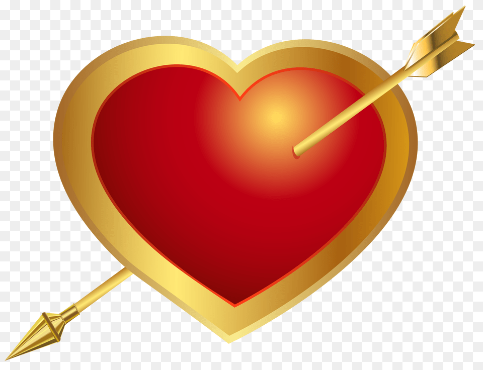 Heart Heart With Arrow Png Image