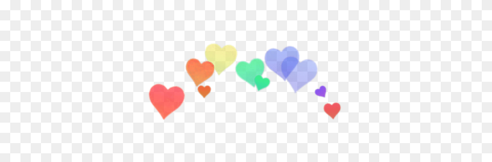 Heart Heartcrown Rainbow Cute Crown, Symbol Png Image