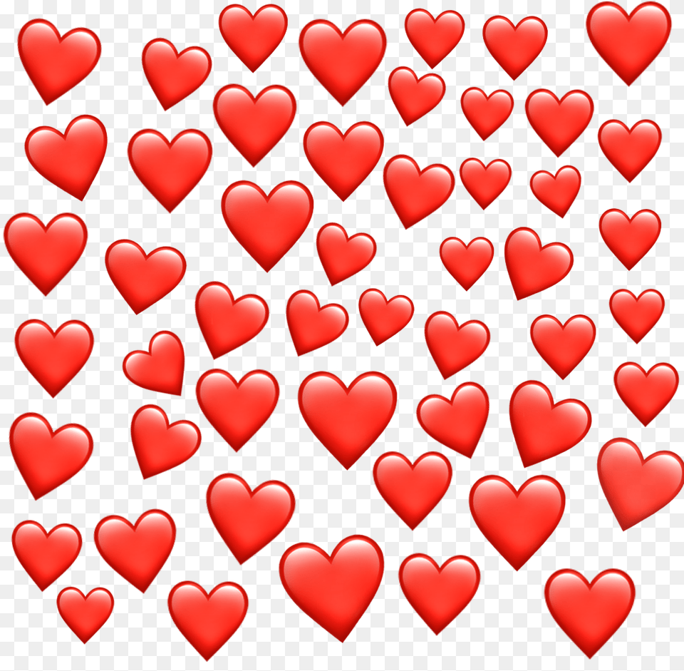 Heart Heartemoji Emoji Iphone Background Heartemojibackground Heart, Food, Ketchup Png Image