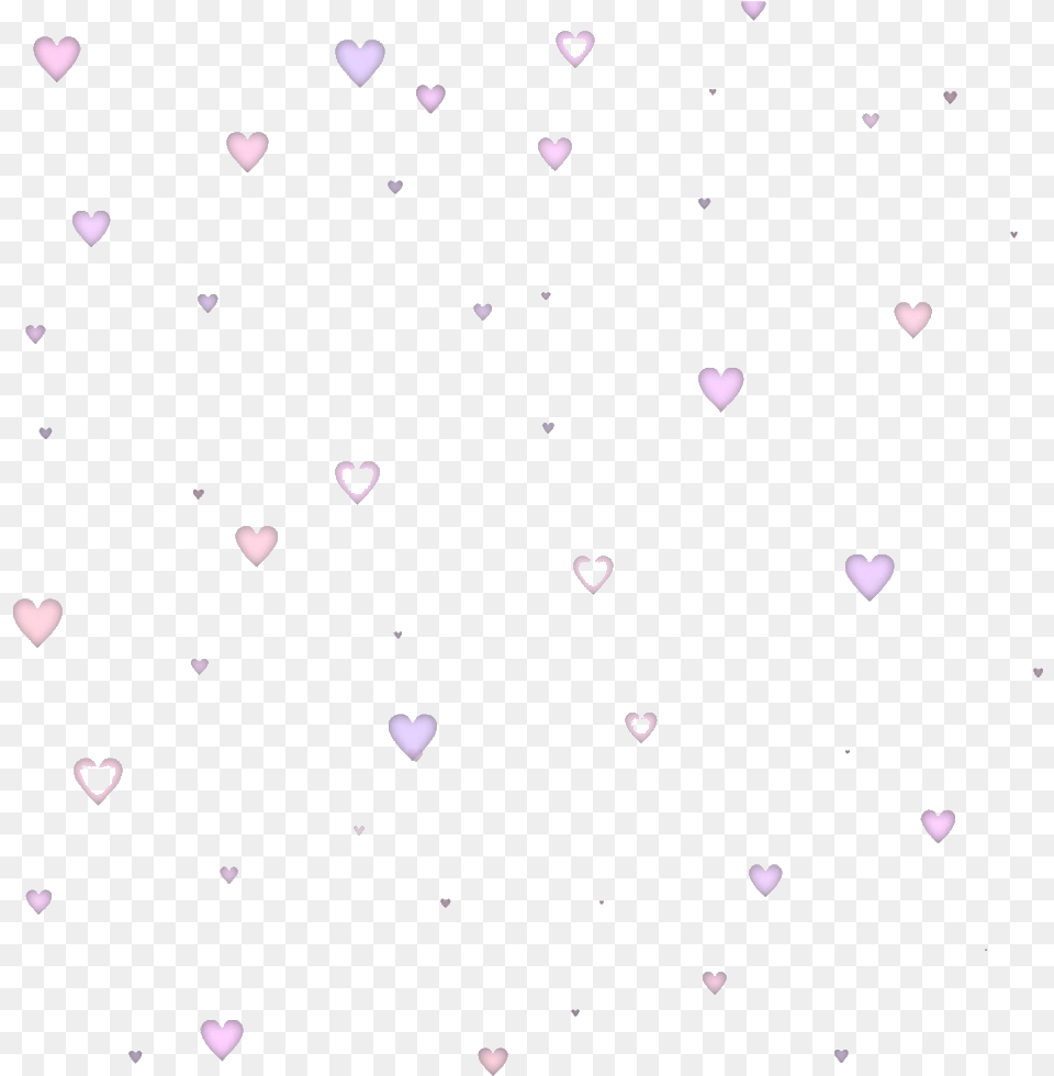 Heart Hearts Pastel Pasteltheme Pastelaesthetic Lilac, Paper, Pattern Png Image