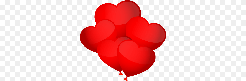 Heart Hearts Red Love Balloon Balloons Heart Free Png Download