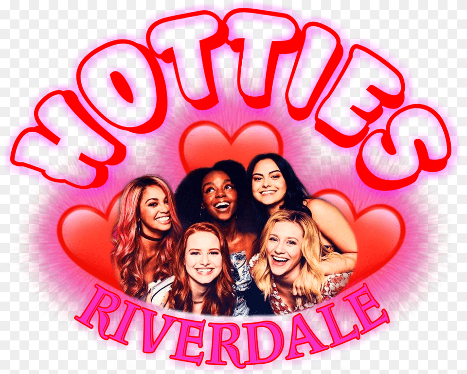 Heart Hearts Words Riverdale Riverdale Aesthetic Garotas De Riverdale, Adult, Person, Woman, Female Free Png Download