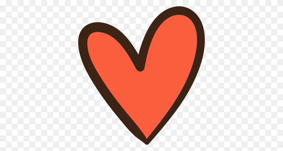 Heart Hippie Doodle Free Png Download