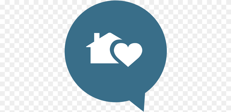 Heart House Real Estate Icon Casa, Disk, Clothing, Hat Free Png Download