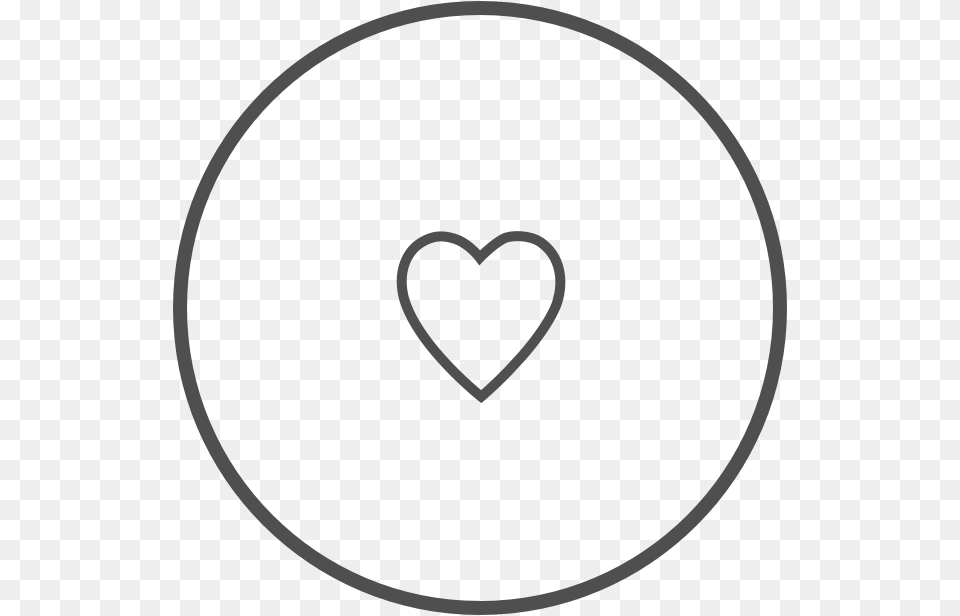 Heart Icon Clock Line Icon, Disk Png Image