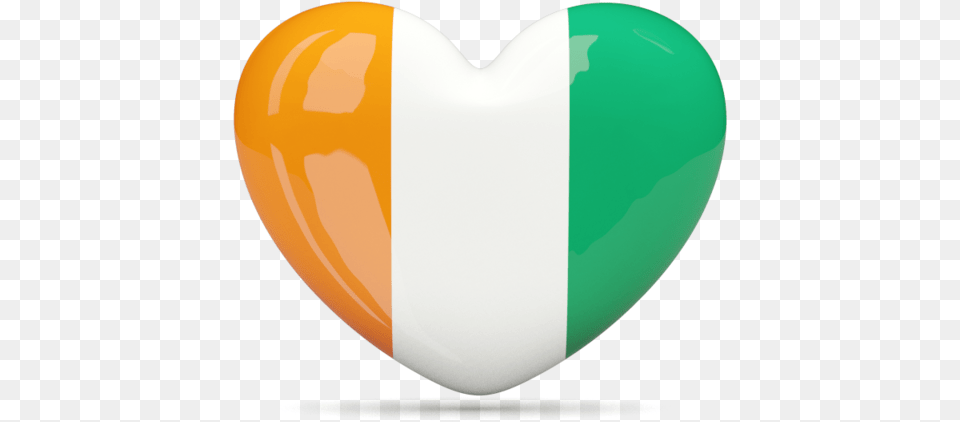 Heart Icon Illustration Of Flag Cote Du0027ivoire Cote D Ivoire Flag Heart, Food, Sweets Png