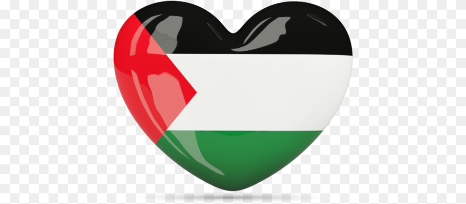 Heart Icon Illustration Of Flag Palestinian Territories Palestine Flag Heart, Logo Png