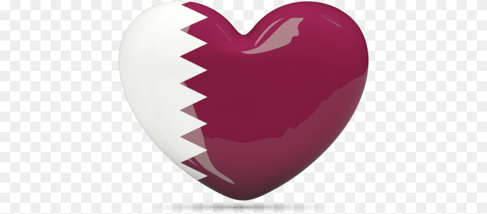 Heart Icon Illustration Of Flag Qatar Qatar Flag Heart Free Transparent Png