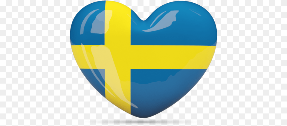 Heart Icon Illustration Of Flag Sweden Vietnam, Logo, Balloon, Ball, Football Free Transparent Png