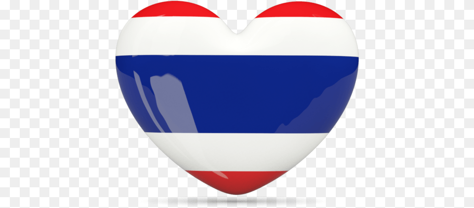 Heart Icon Illustration Of Flag Thailand Thailand Flag Heart, Logo, Pottery, Jar, Balloon Free Png Download
