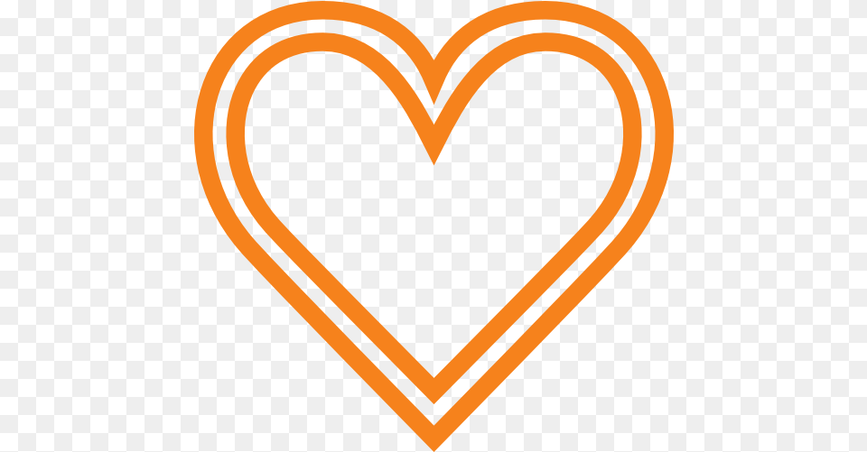 Heart Icon Orange Heart Icon Orange, Logo Free Png