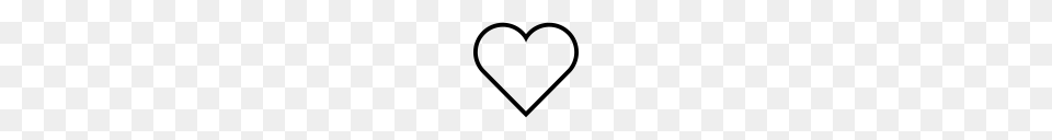 Heart Icons, Gray Free Transparent Png
