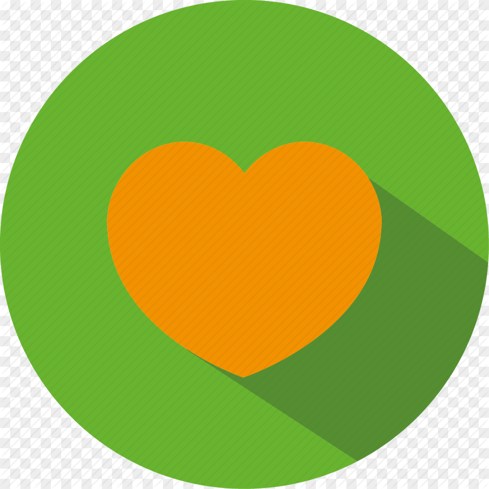 Heart Icons Green, Disk Png
