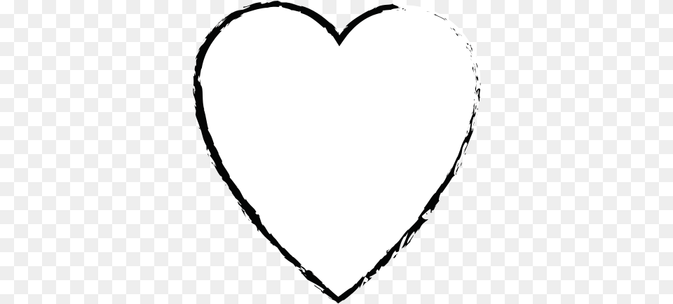 Heart Icons Sketch Favourite Icon White, Stencil Free Png