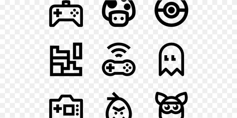 Heart Icons Video Game Video Game Icons, Gray Free Png Download