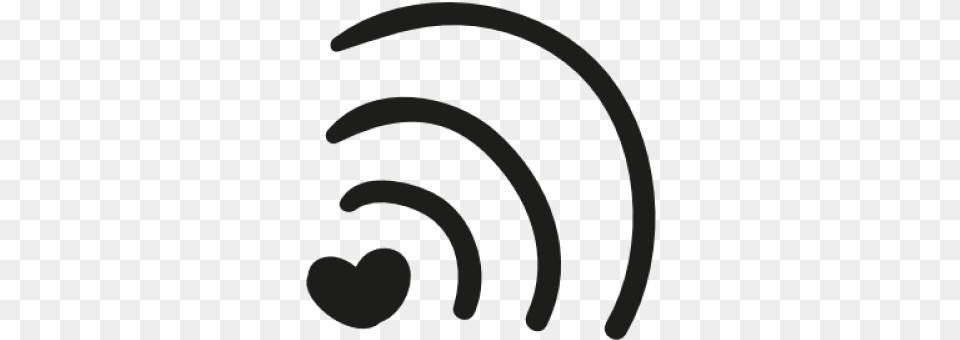 Heart Icons Wifi Wifi, Spiral, Coil Free Png Download