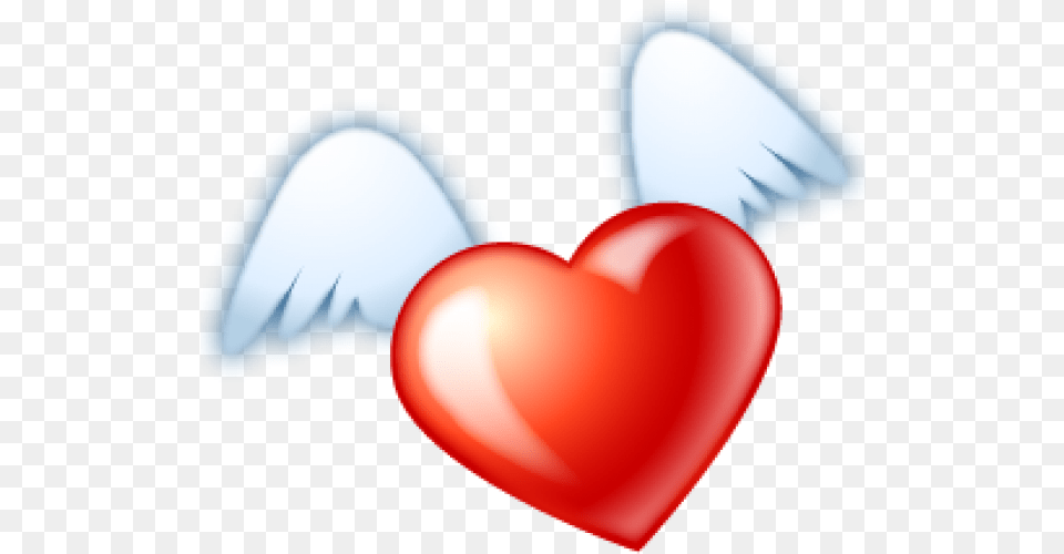 Heart Image 8 Winged Heart Free Png Download