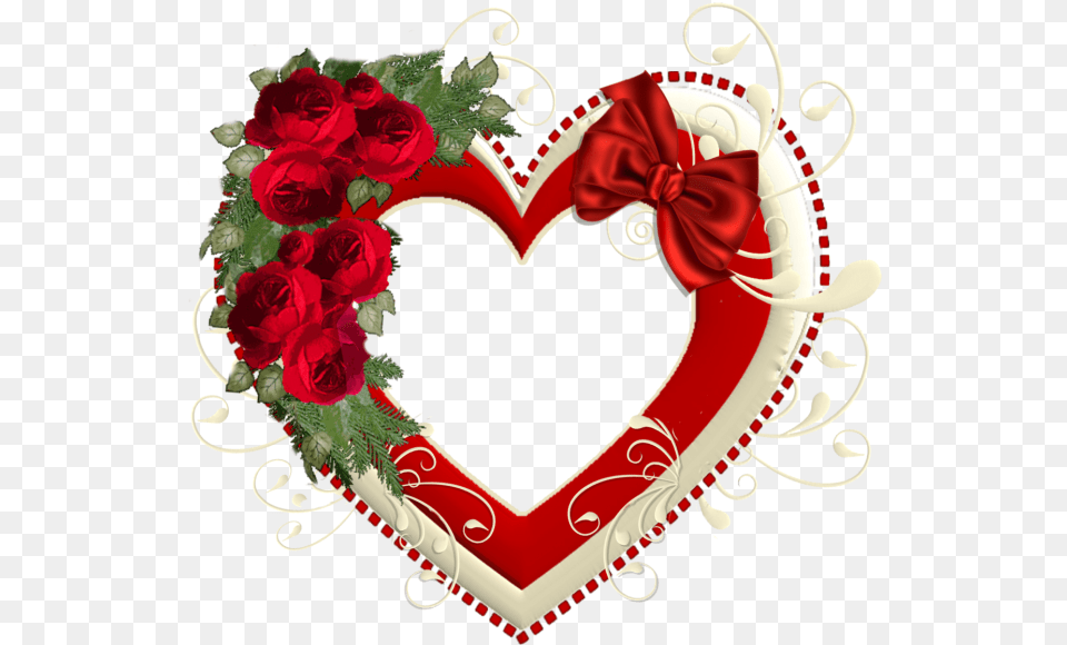 Heart Image Hd, Flower, Plant, Rose, Pattern Free Transparent Png