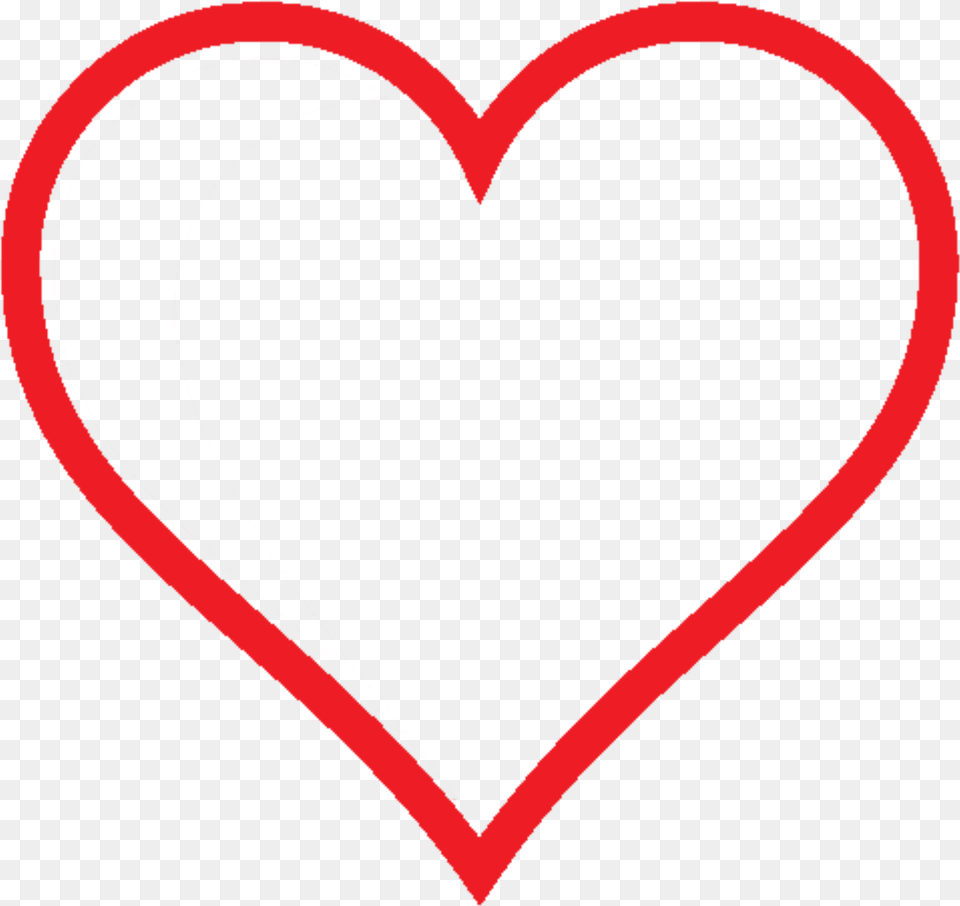 Heart Image With Transparent Background Red Heart No Fill, Bow, Weapon Png