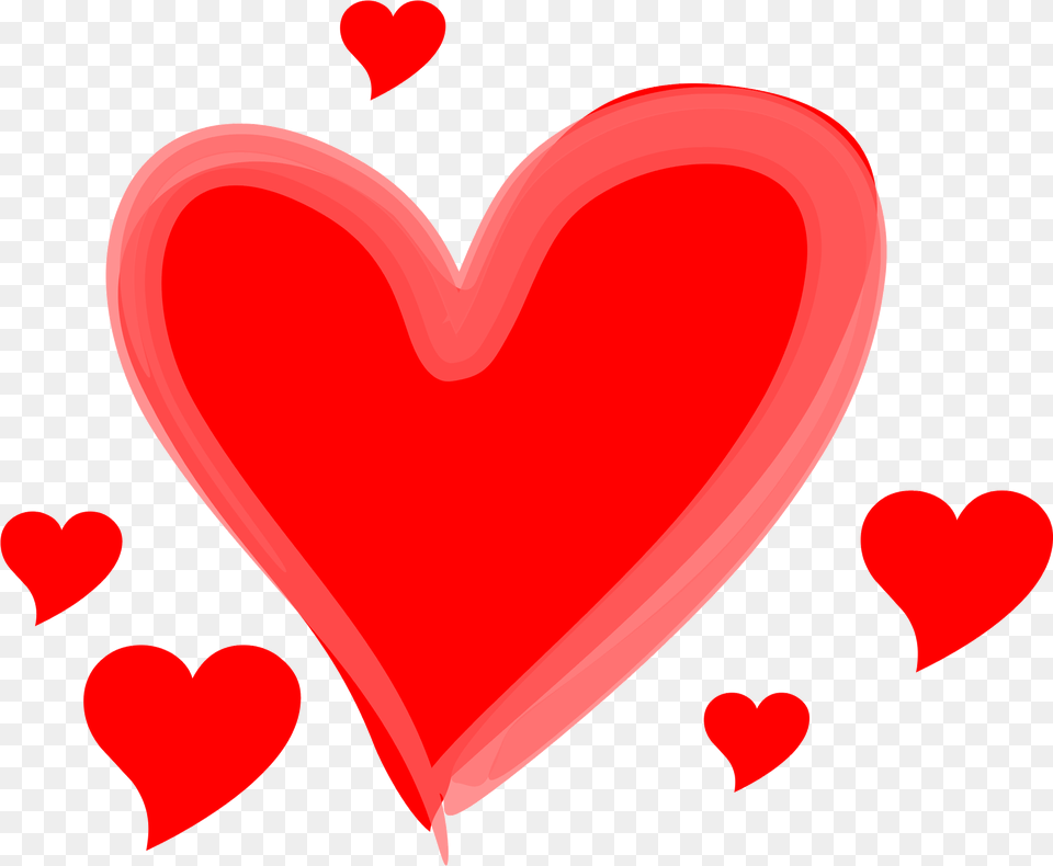 Heart Images Outline Emoji Pink Cartoon Hearts, Food, Ketchup Free Transparent Png