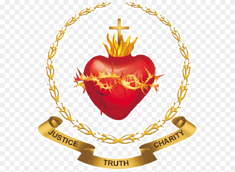 Heart Images Tamil Nadu Sacred Heart College Embalam, Logo, Symbol, Badge, Emblem Free Transparent Png