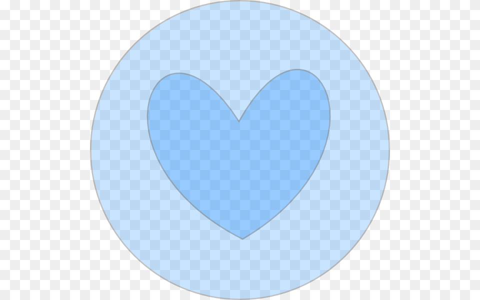 Heart In Circle Blue Svg Clip Arts Miftahul Huda Pusat, Logo, Disk Free Png Download