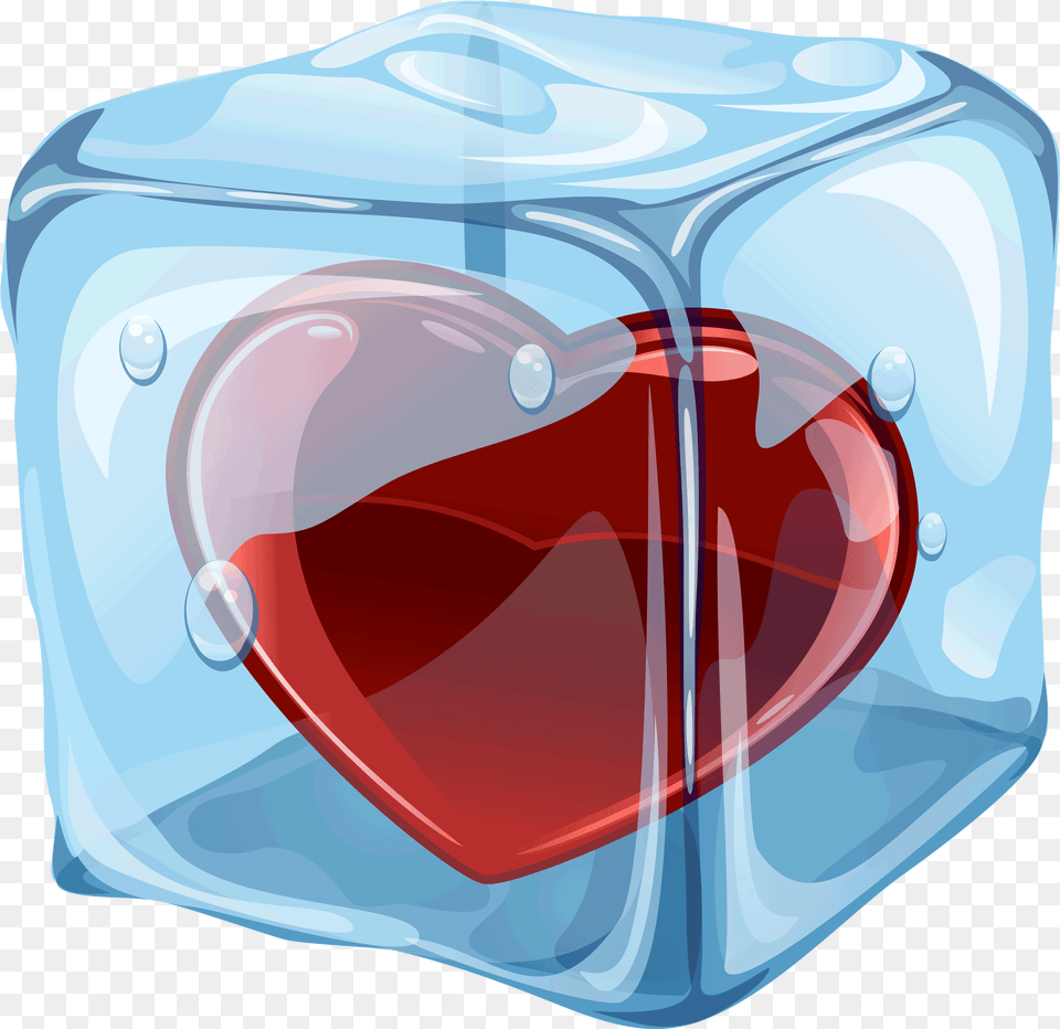 Heart In Ice Cube Clipart Heart In Ice Cube Free Transparent Png