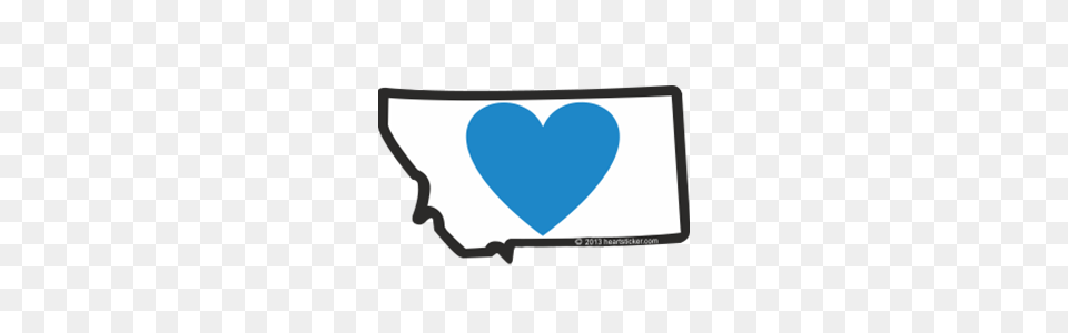 Heart In Montana Sticker, Electronics, Screen Free Png Download