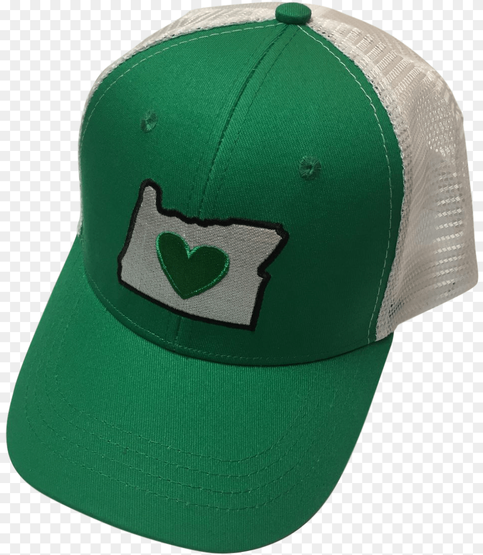Heart In Oregon Baseball Cap, Baseball Cap, Clothing, Hat Png Image