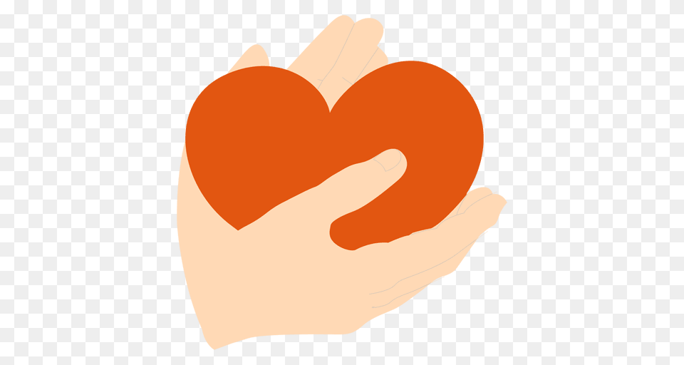 Heart In Palms Free Png