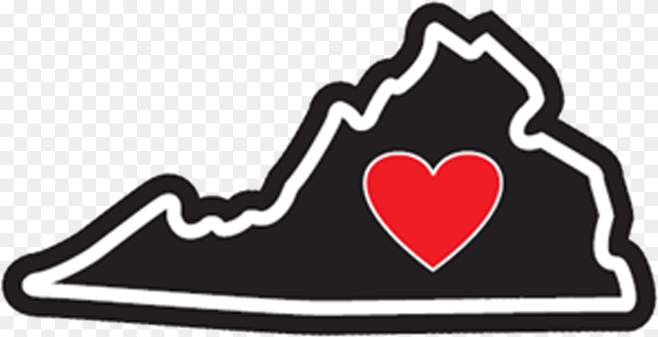Heart In Virginia Sticker Keep Virginia Cozy, Smoke Pipe Free Transparent Png