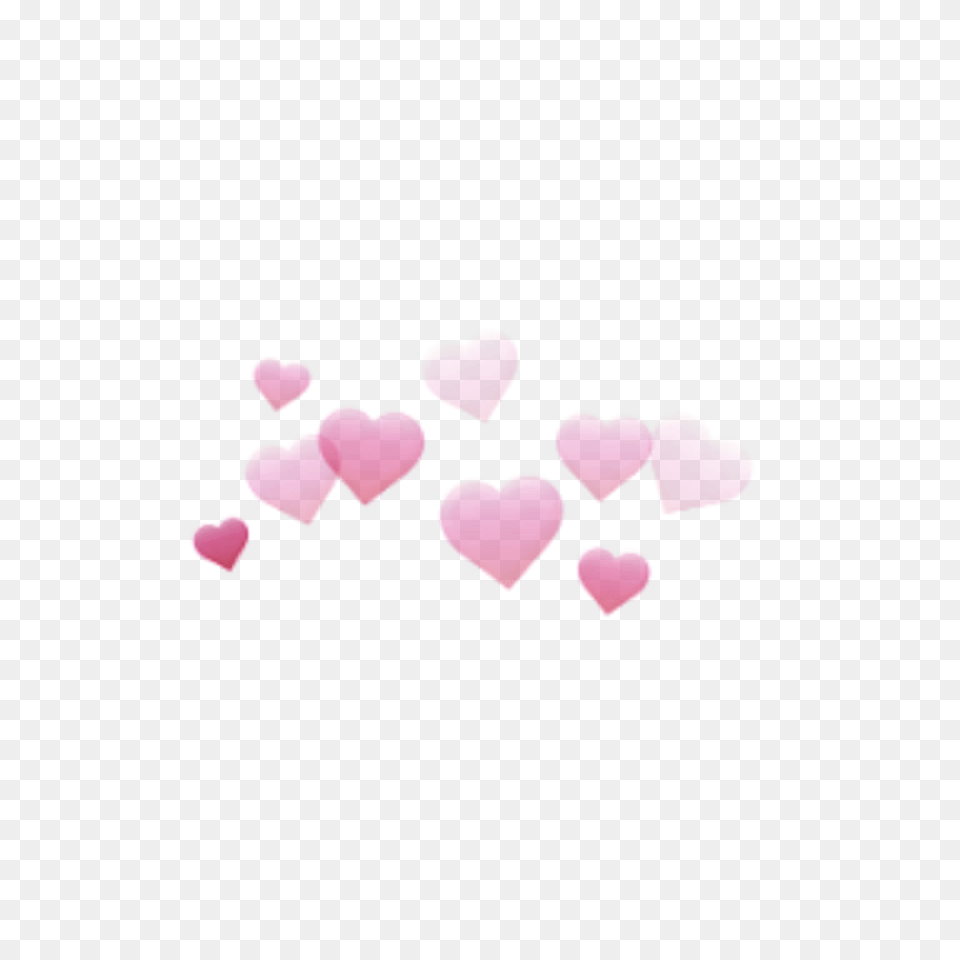 Heart Kalp Pink Pembe Rosa Snapchat Hearts, Flower, Petal, Plant, Symbol Free Transparent Png