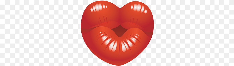 Heart Kiss Lip Orange For Valentines Day 500x474 Morro Do Careca, Body Part, Mouth, Person, Balloon Free Png Download