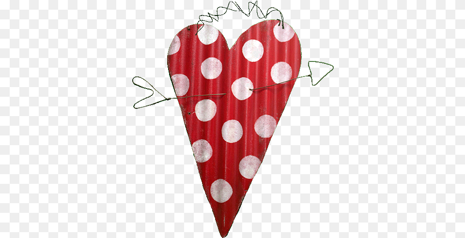 Heart Large Red Polka Dot Blackwater Folk Art Illustration, Dynamite, Weapon, Pattern Free Png