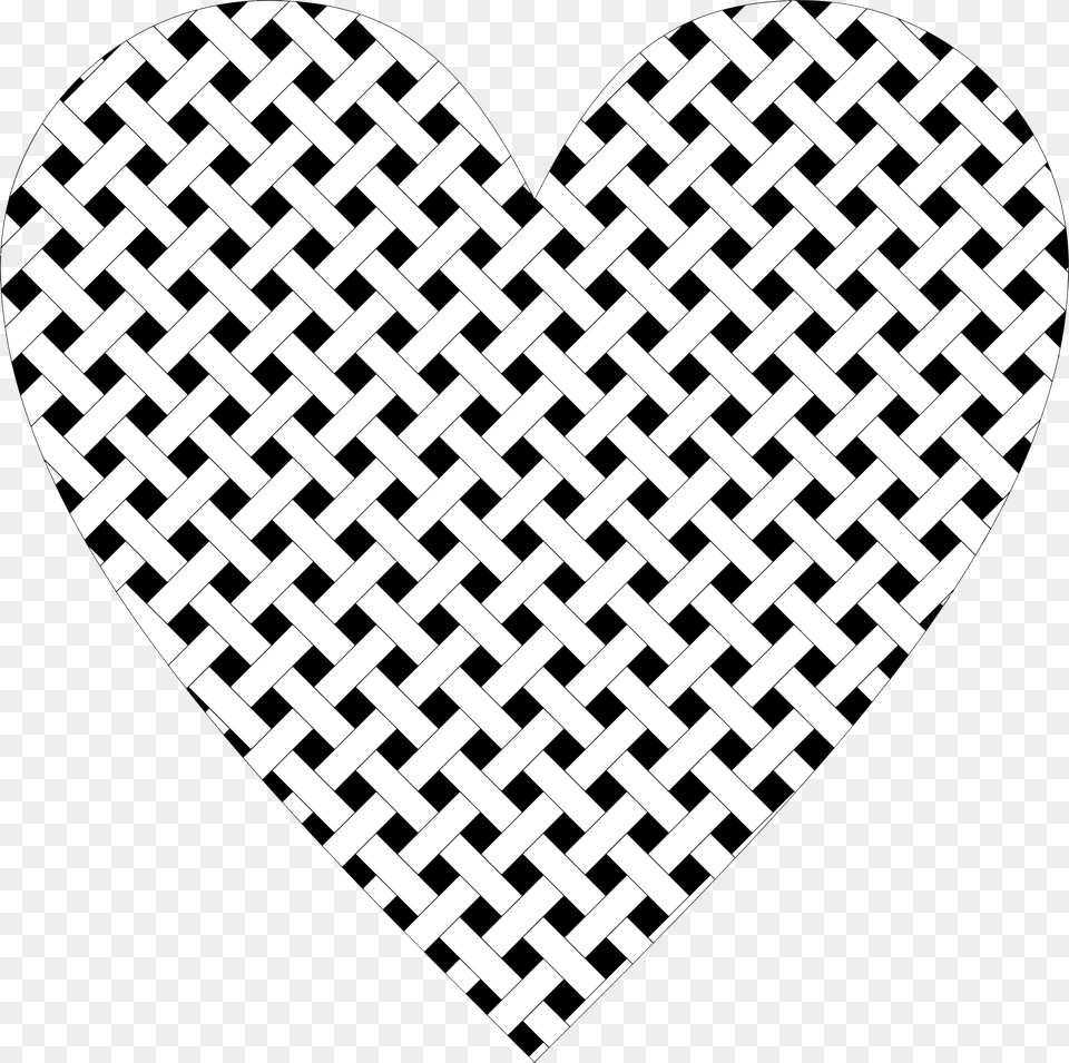 Heart Lattice Weave Icons, Pattern, Qr Code Png