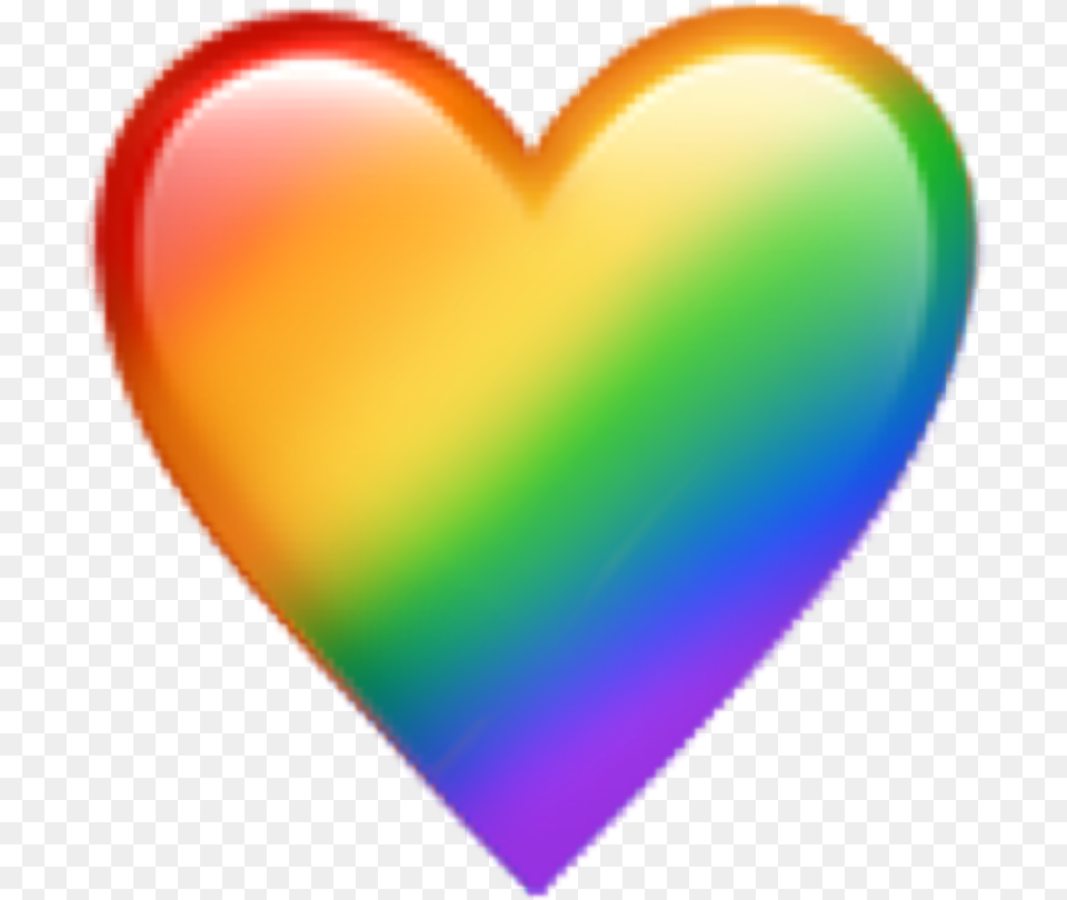 Heart Lgbt Lgbtiq Lgbtiq Colors Emoji Emojiiphone Heart, Balloon, Disk Png Image
