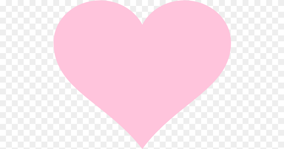 Heart Light Pink Transparent Light Pink Heart, Balloon Free Png Download