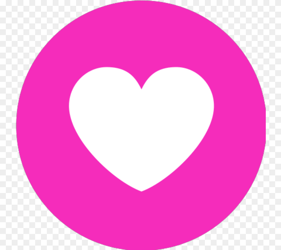 Heart Like Instagram Facebook Snapchat Ilikeit People Icon Pink, Disk Free Png