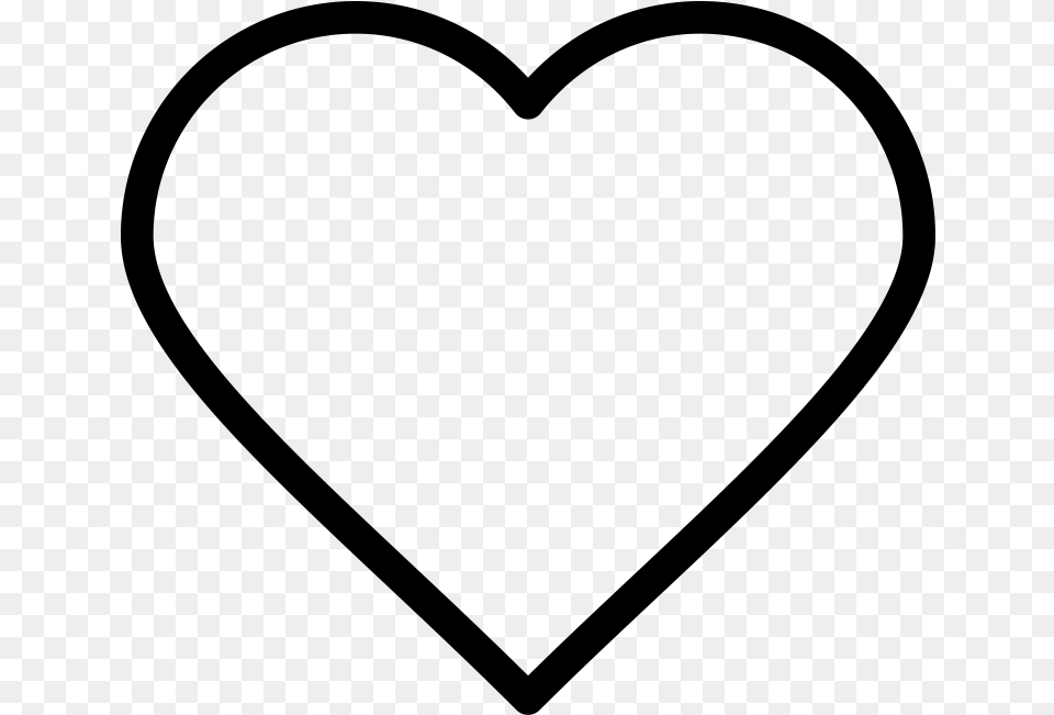 Heart Line Icon Heart Emoji Coloring Pages, Gray Png Image