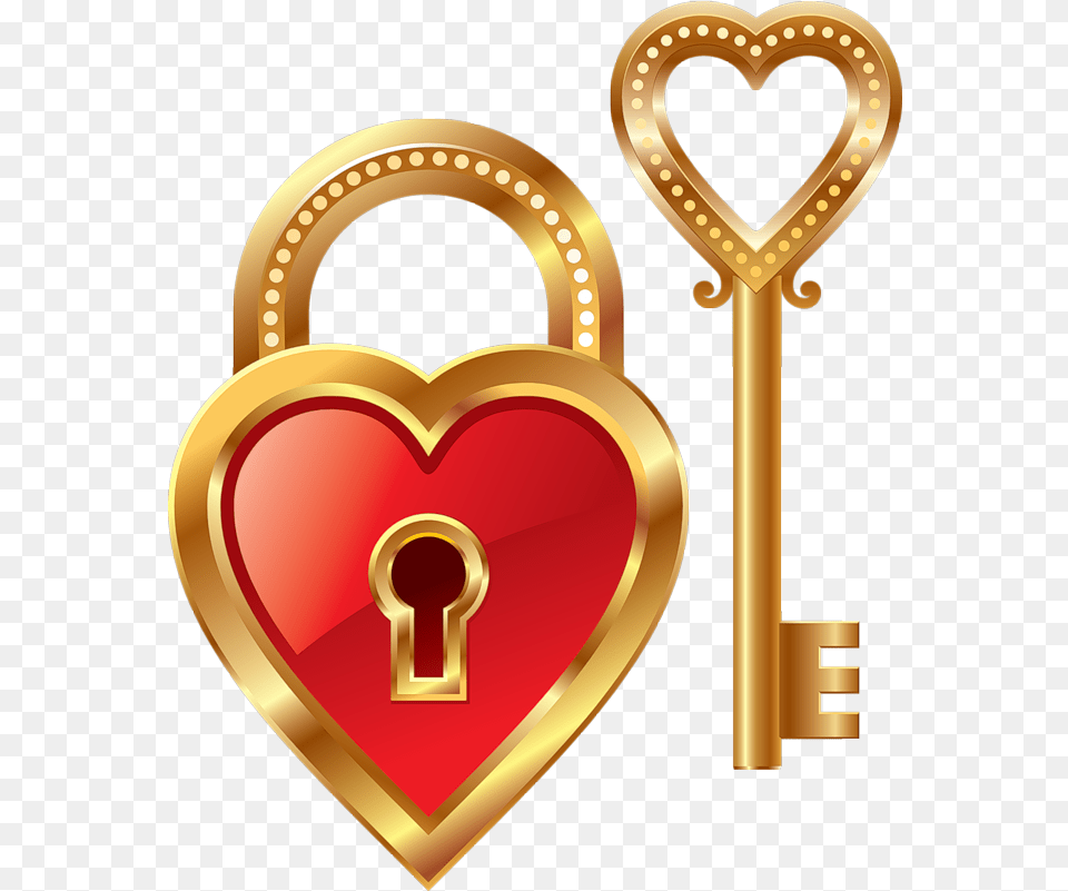 Heart Lock And Key Clipart Heart Key Png
