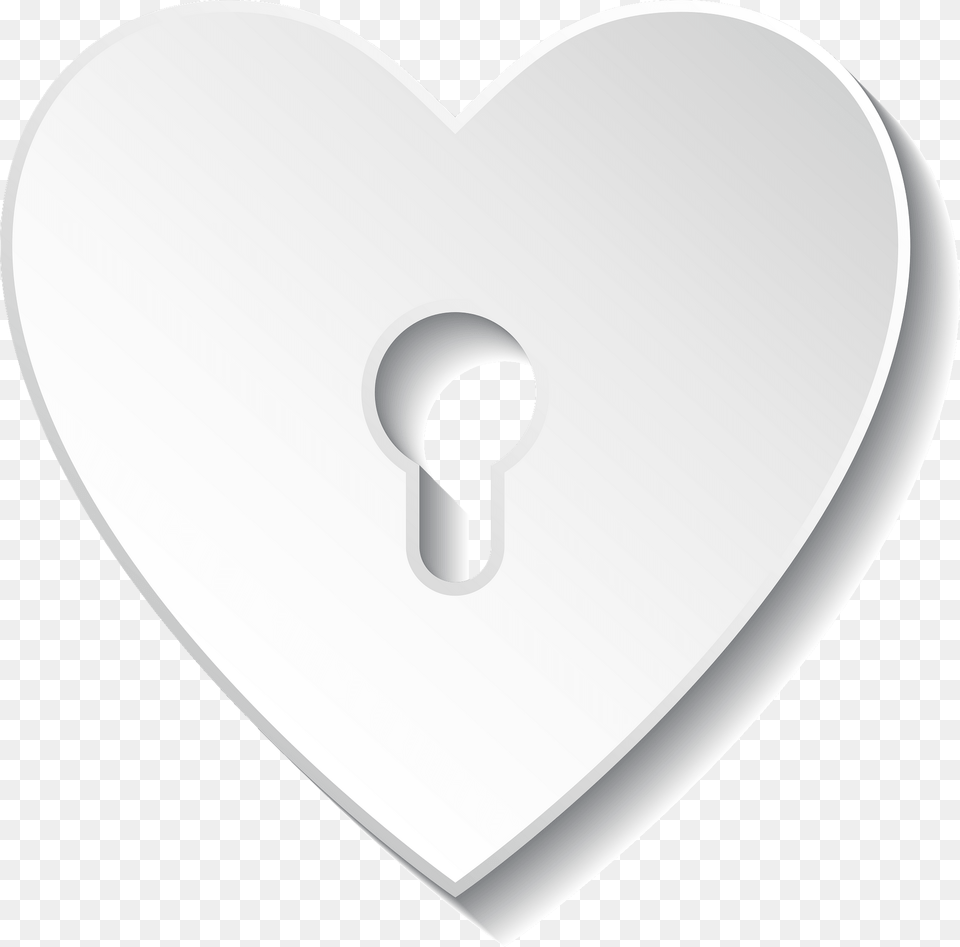 Heart Lock Clipart, Disk Free Png