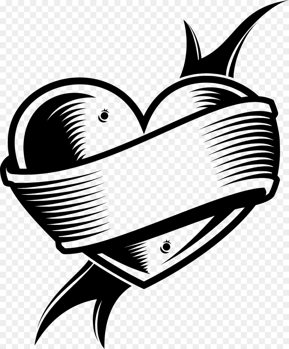 Heart Love Clipart, Art, Animal, Fish, Sea Life Png Image