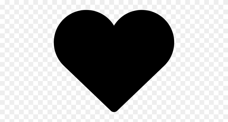 Heart Love Icon, Gray Free Transparent Png