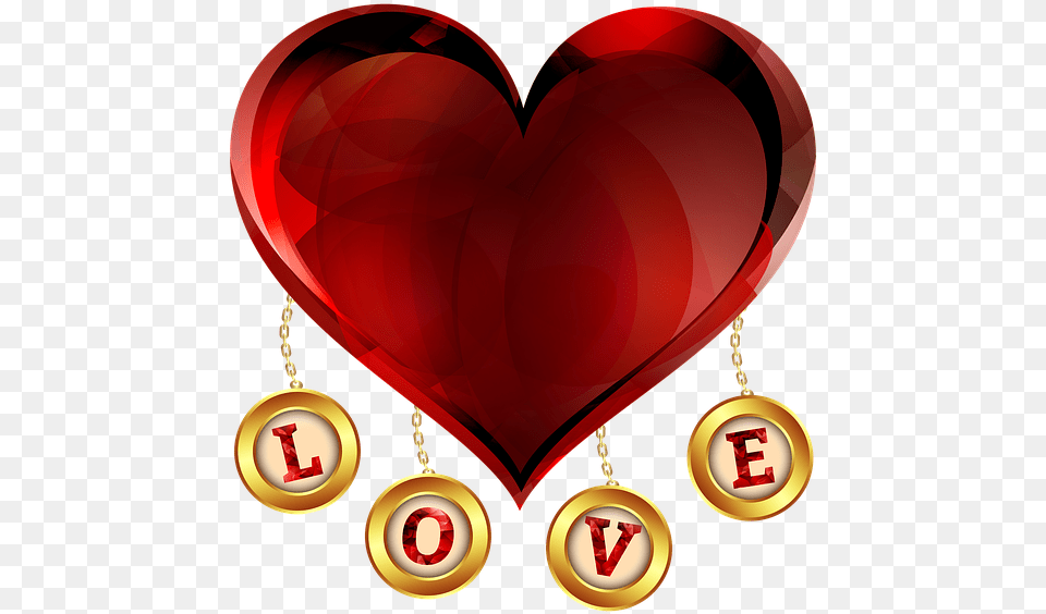 Heart Love Letters Design Red Yellow Illustration Urdu Romantic Love Shayari, Accessories, Gold, Jewelry, Locket Free Png