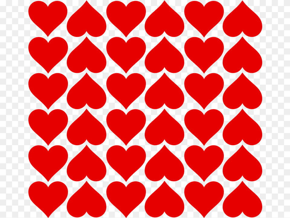 Heart Love Pattern Heart Pattern Vector Free Png Download